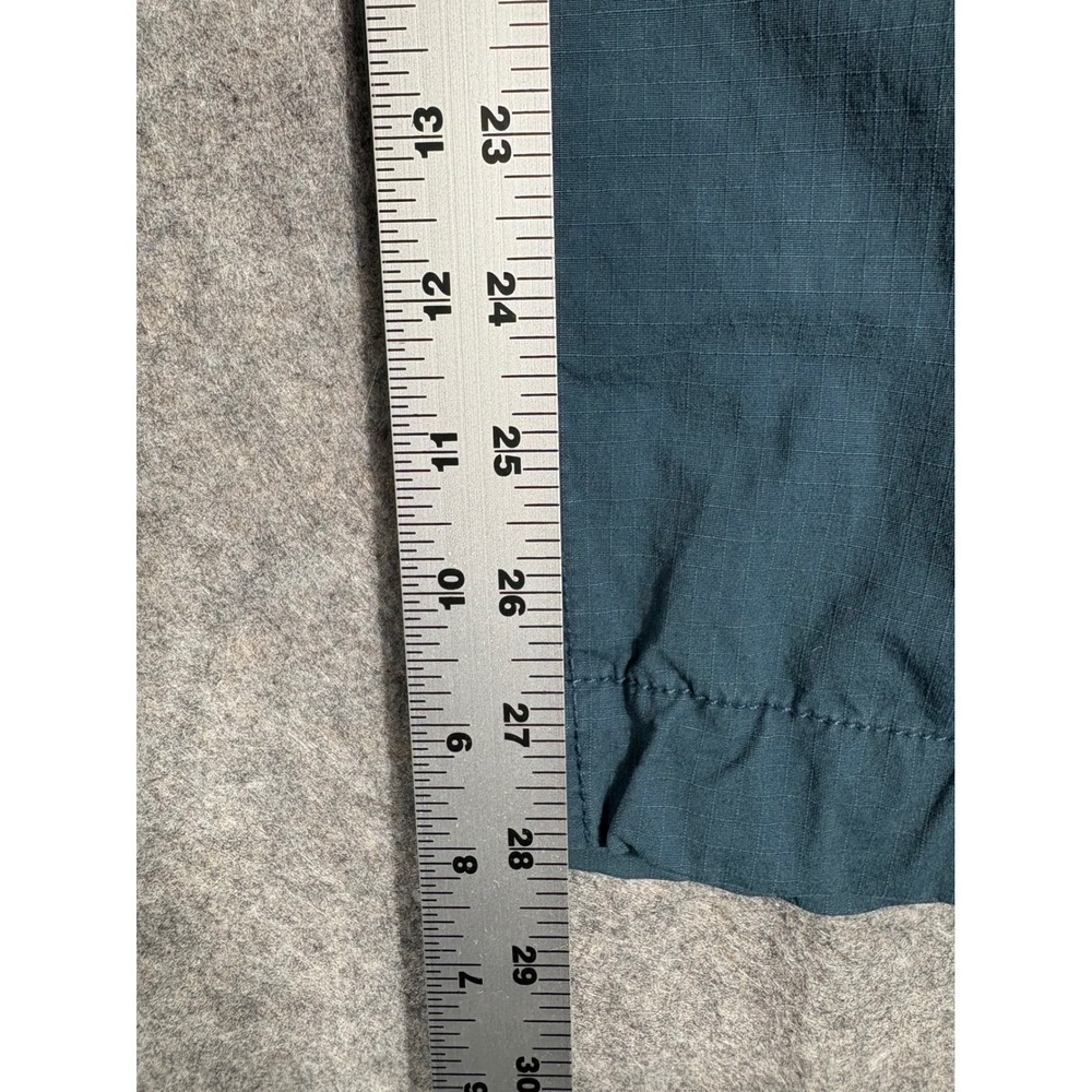 GAP Mens Belted Utility Hiking Cropped Pants Indigo‎ Slate Size L Relaxed Fit - Picture 7 of 9